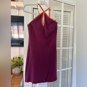 Anthropologie Halter Dress